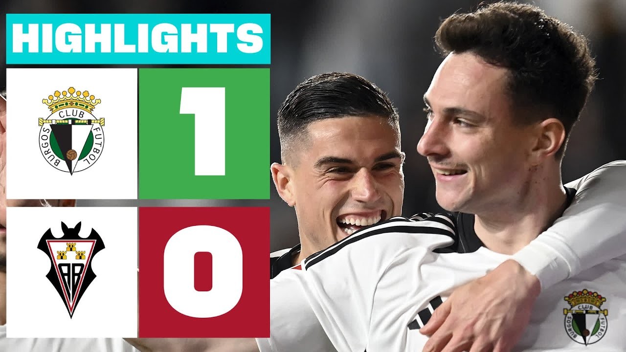 #ไฮไลท์ฟุตบอล [ บูร์โกส ซีเอฟ 1 - 0 อัลบาเซเต้ ] อเดลันเต้ สเปน 2025/11.3.68